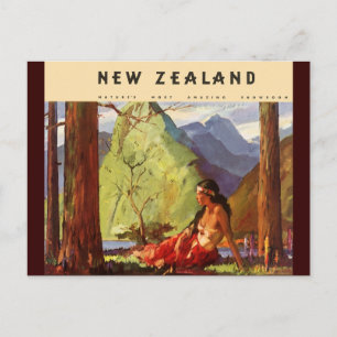 Vintage New Zealand Postcard