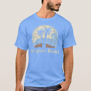Vintage Newport Beach CA Palm Trees California Sou T-Shirt