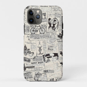 Vintage Newspaper   Case-Mate iPhone Case