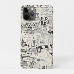 Vintage Newspaper Case-Mate iPhone Case