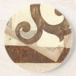 Vintage Newspaper Clipping Coaster