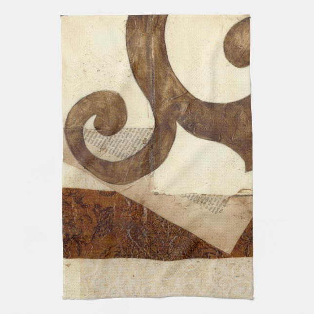 Vintage Newspaper Clipping Tea Towel (Vertical)