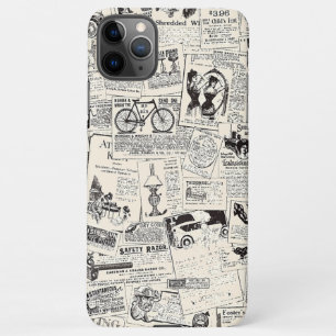Vintage Newspaper  iPhone 11Pro Max Case