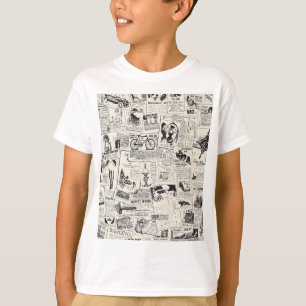 Vintage Newspaper T-Shirt