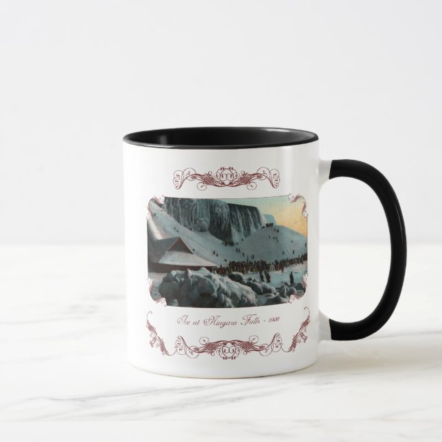 Vintage Niagara Falls Ice Coffee Mug (Right)