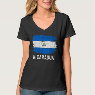 Vintage Nicaragua Flag For Nicaraguan T-Shirt