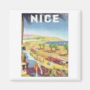 Vintage Nice France Magnet