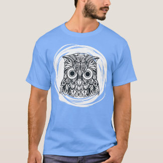 Vintage Night Owl Bird Owl T-Shirt