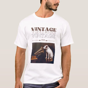 Vintage Nipper the RCA Victor His Master's Voice T-Shirt
