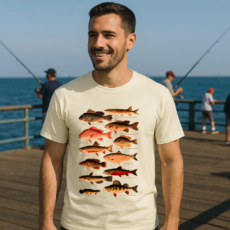 Vintage North American Fish T-Shirt