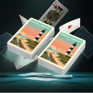 Vintage North Carolina Playing Cards