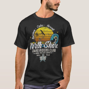 Vintage North Shore Board Riders Surfing Club Oahu T-Shirt