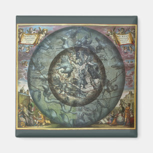 Vintage Northern Constellation Celestial Astronomy Magnet