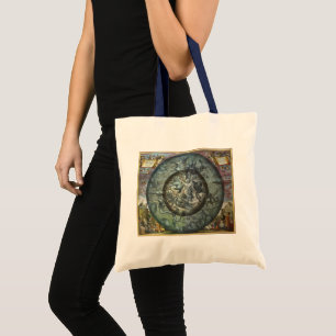 Vintage Northern Constellation Celestial Astronomy Tote Bag