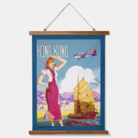 Vintage Northwest Airlines Advertising Poster