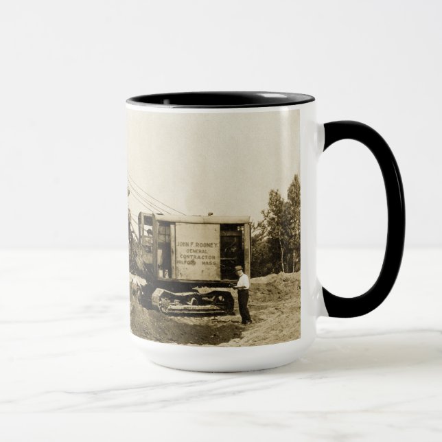 Vintage Northwest Crane Loading Wagon Mug (Right)