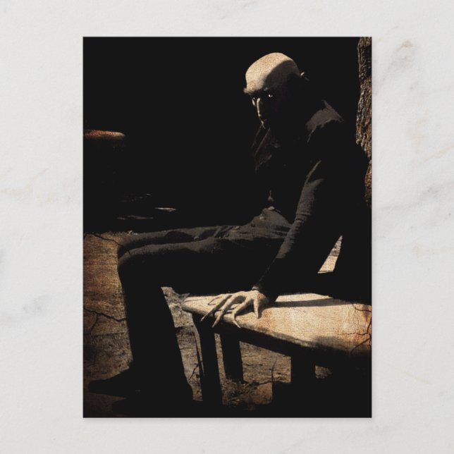 Vintage Nosferatu Art Postcard (Front)