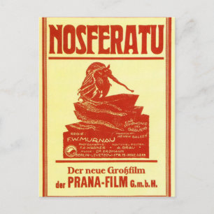 Vintage Nosferatu Postcard