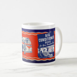 VINTAGE NOSTALGIA BUS IMAGES C.1945 COFFEE MUG