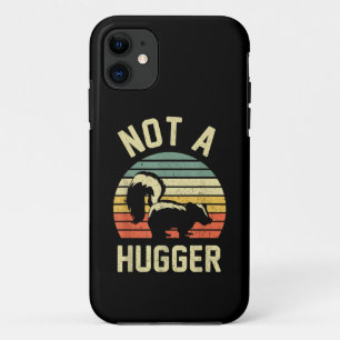 Vintage Not A Hugger Case-Mate iPhone Case