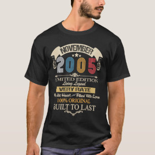 Vintage November 2005 Living Legend Birthday T-Shirt