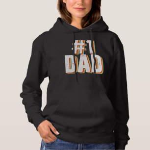 Vintage Number One Proud Dad Father's Day From Son Hoodie