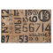 Vintage Numbers Tissue Paper for decoupage 