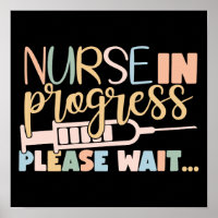 Vintage Nurse In Progress Please Wait