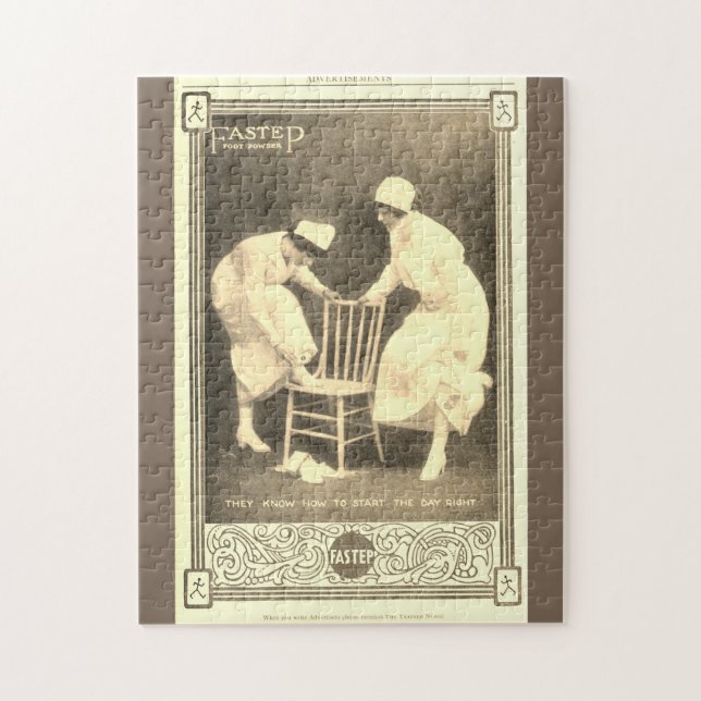 Vintage nurse jigsaw puzzle (Vertical)