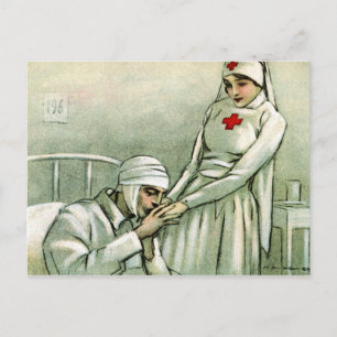 Vintage Nurse Postcard