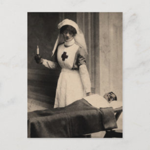 Vintage Nurse Postcard