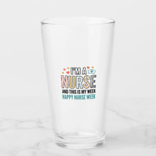 Vintage Nurse Week Appreciation Typography Shirt_1 Glass
