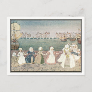 Vintage Nursery Rhyme by H. Willebeek Le Mair Postcard