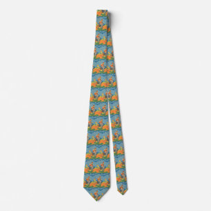 Vintage Nursery Rhyme, Peter Peter Pumpkin Eater Tie