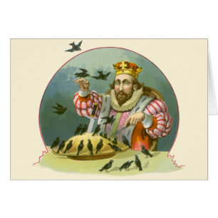 Vintage Nursery Rhyme, Sing a Song of Sixpence