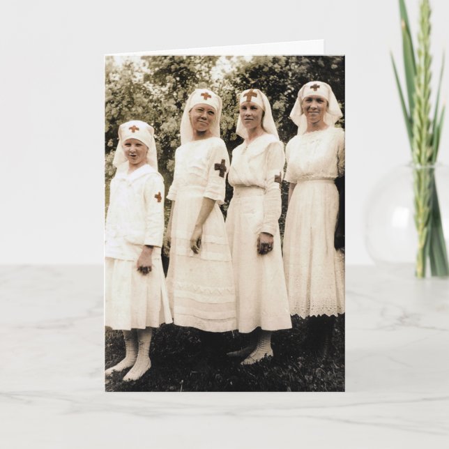 Vintage Nurses Day Card (Front)
