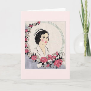 Vintage Nursing Graduation Card or Announcement