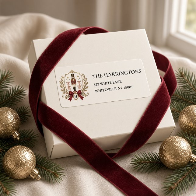 Vintage Nutcracker Monogram Family Name (Creator Uploaded)
