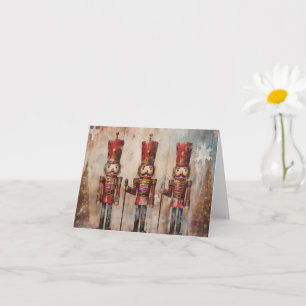 Vintage Nutcracker Soldier  Card
