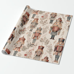 Vintage Nutcracker Soldiers - Classic Christmas 1 Wrapping Paper