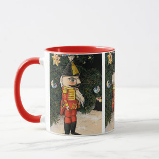 Vintage Nutcracker Under Christmas Tree Mug