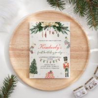 Vintage Nutcracker Winter Onederland 1st Birthday