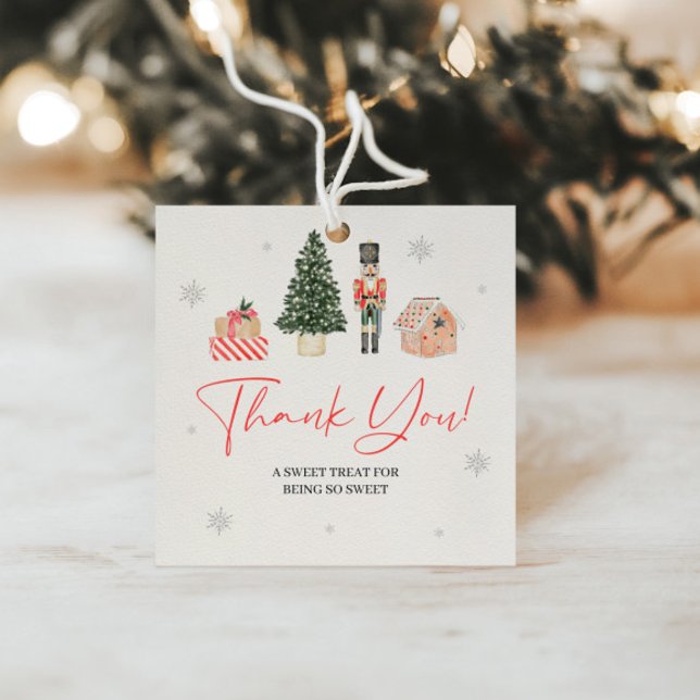 Vintage Nutcracker Winter Onederland Gift Tag (Creator Uploaded)