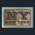 Vintage NY belt buckle | New York Typography<br><div class="desc">Vintage NY belt buckle | New York Typography</div>