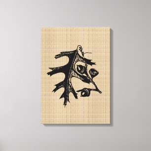 Vintage Oak on Canvas