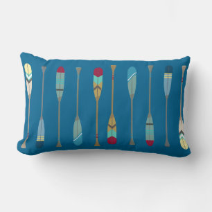 Vintage Oars Lumbar Cushion