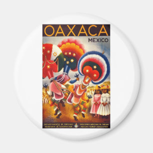 Vintage Oaxaca Mexico Magnet