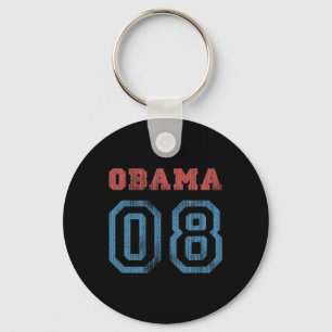 Vintage Obama 08 Key Ring