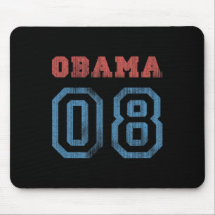 Vintage Obama 08 Mouse Pad