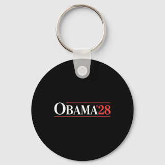 Vintage Obama 2028 Funny Political Patriotic Elect Key Ring